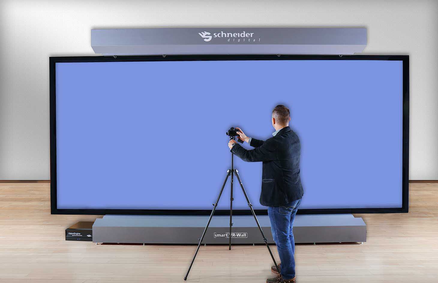 smart VR-Wall Kamera basiert Farbraumkalibrierung