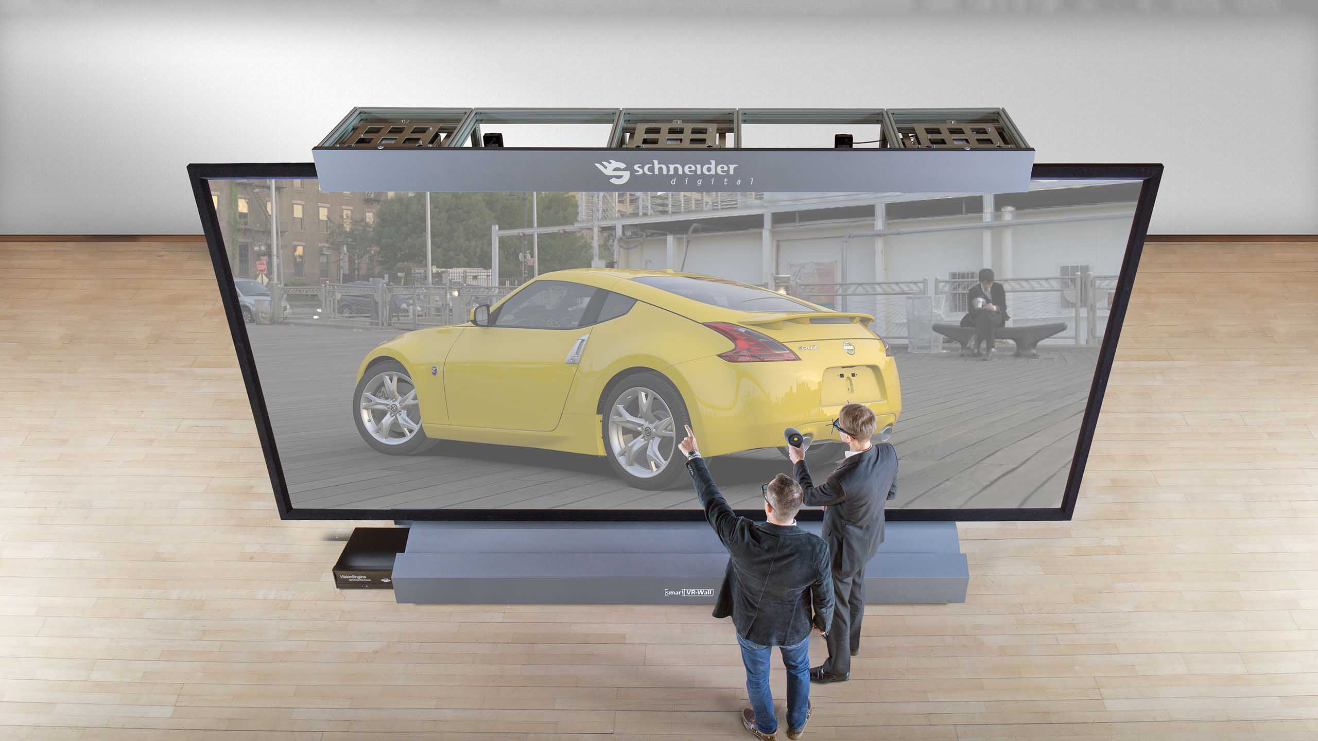 Innovative Laser-Powerwall Smart VR-Wall