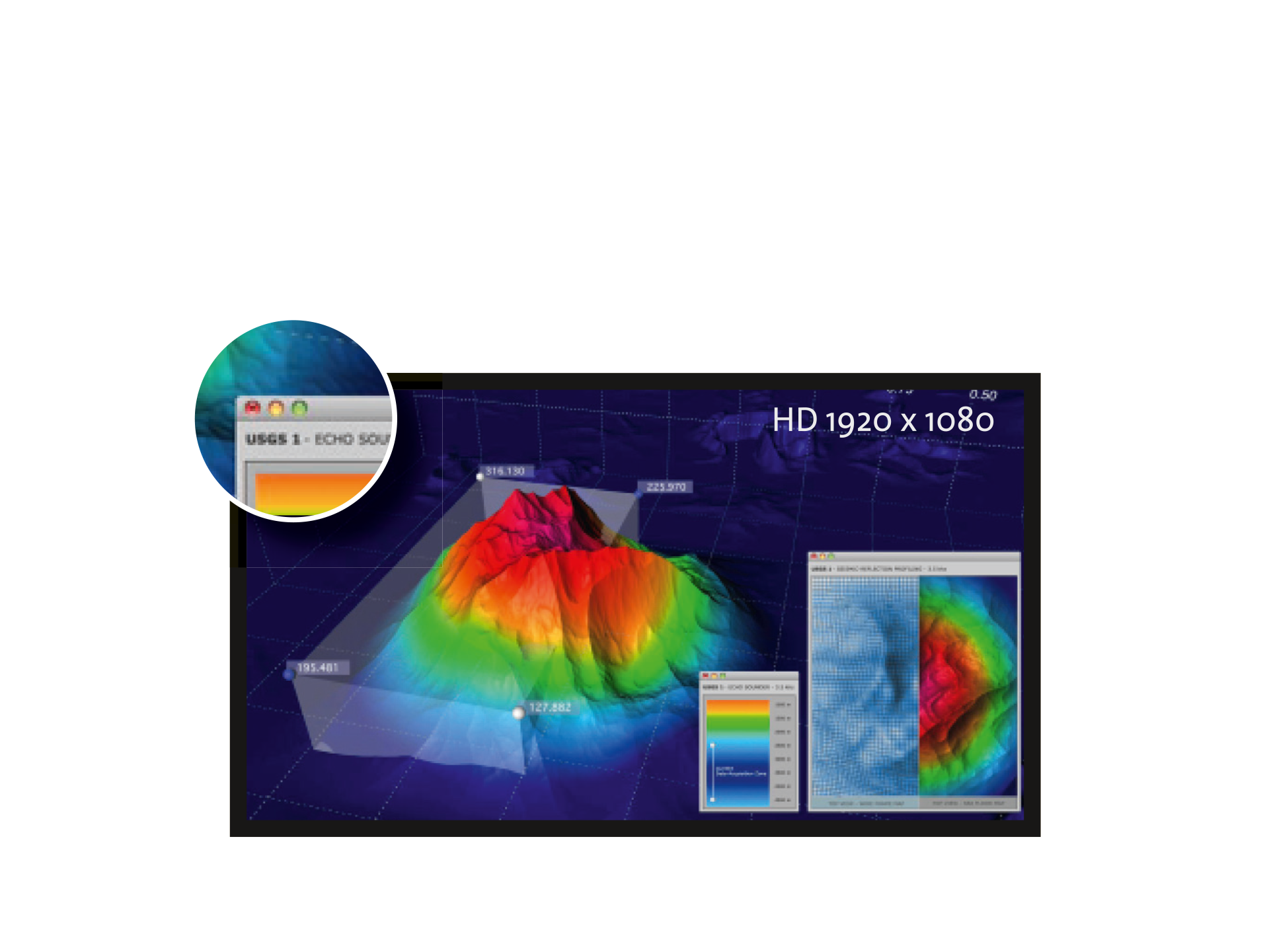 3D GlobeView 4K (UHD) Resolution in Perfection