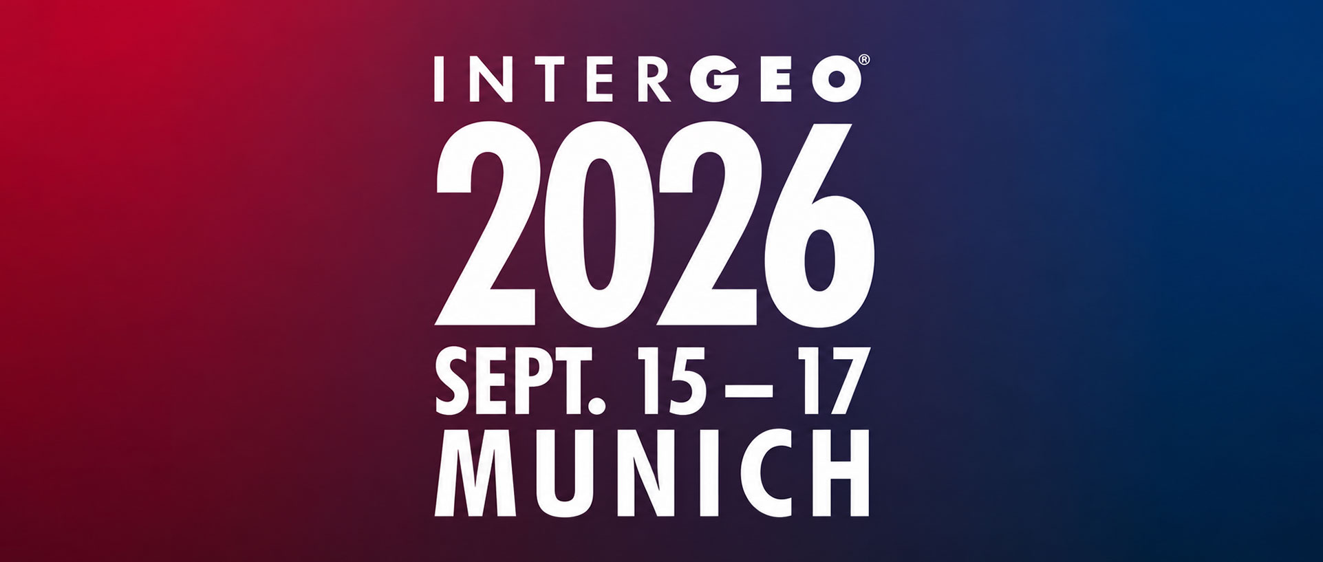Intergeo 2026 Munich