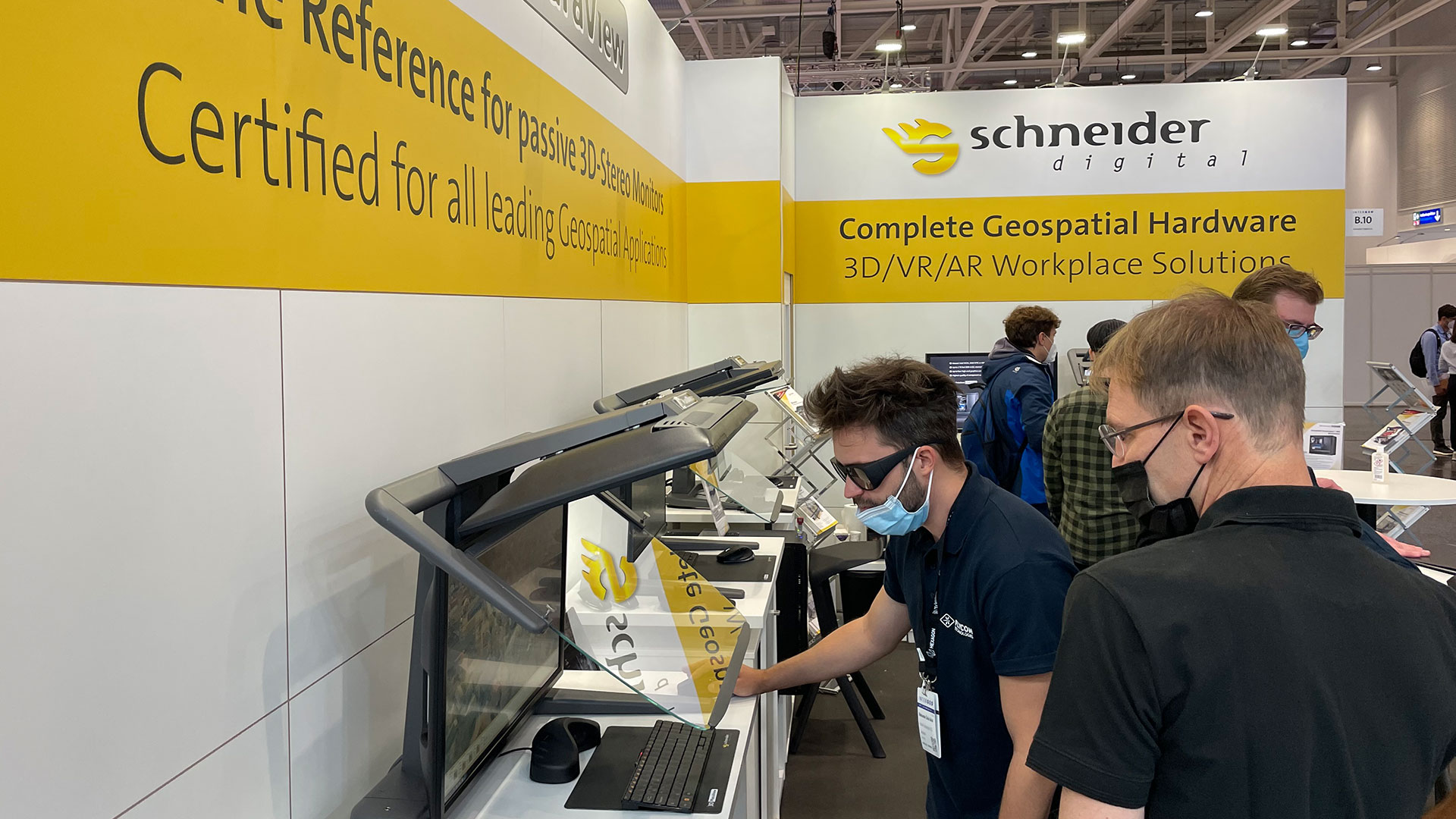 Schneider Digital Review INTERGEO 2021: 3D PluraView live