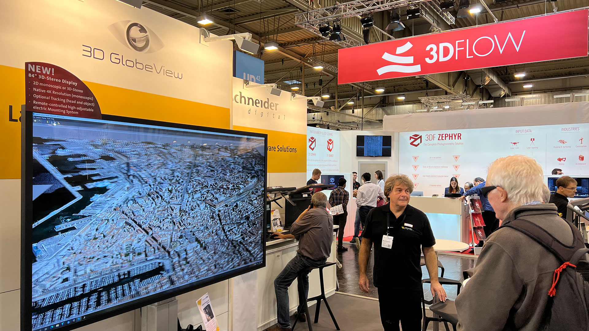 Schneider Digital Review INTERGEO 2022: 3D PluraView live