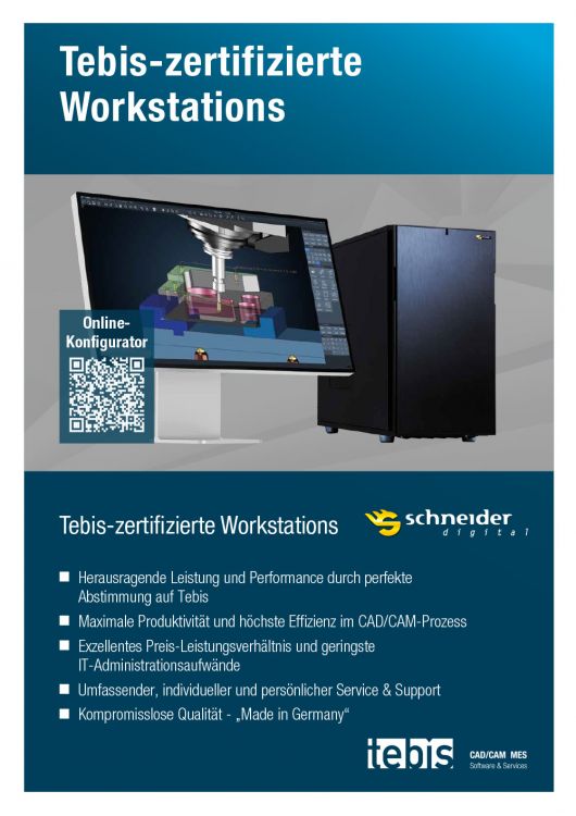 Tebis-Workstations Flyer Cover DE