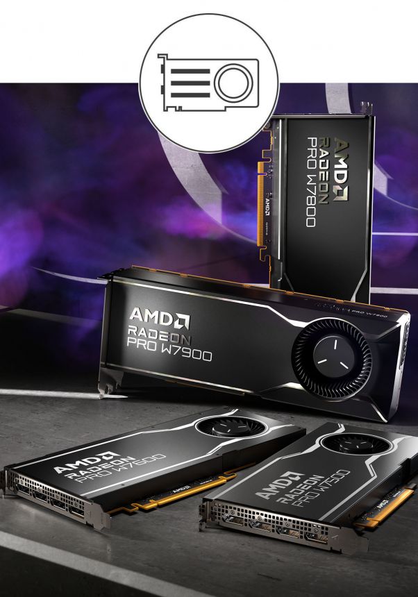 Professionelle Grafikkarten AMD & NVIDIA